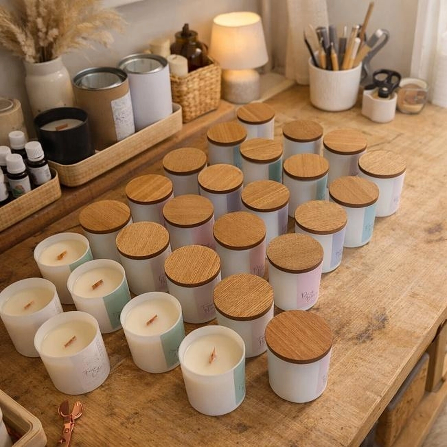 Grace&Felicity - concept store - Kerzenherstellung